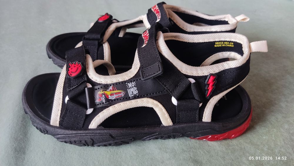 Сандалі дитячі Hot wheels,35 розмір