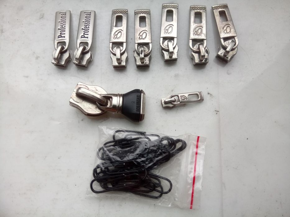 Бегунки и собачки для молний