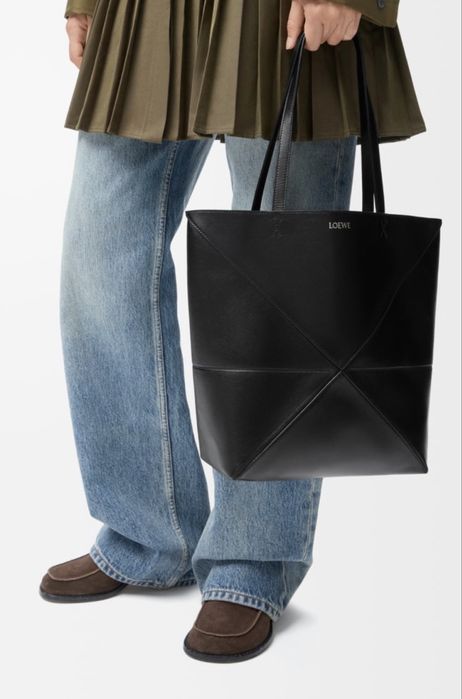 Сумка Loewe Pyzzle Tote Medium оригінал велика