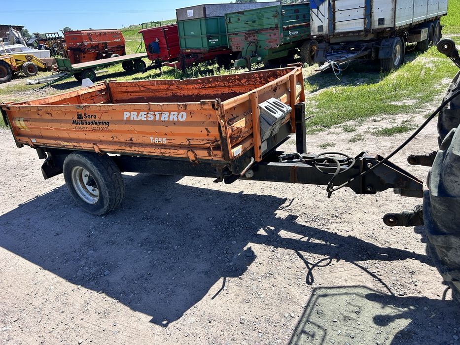 Przyczepa przyczepka komunalna rolnicza wozidlo dumper