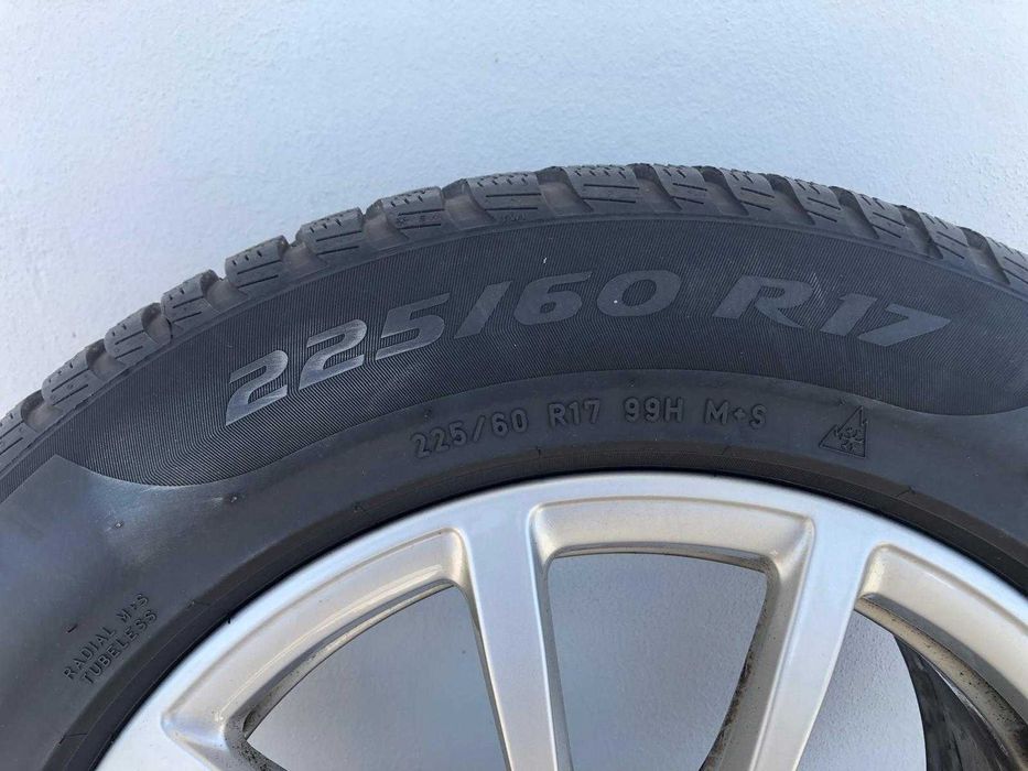 4 Jantes e peneus Audi  17 5x112