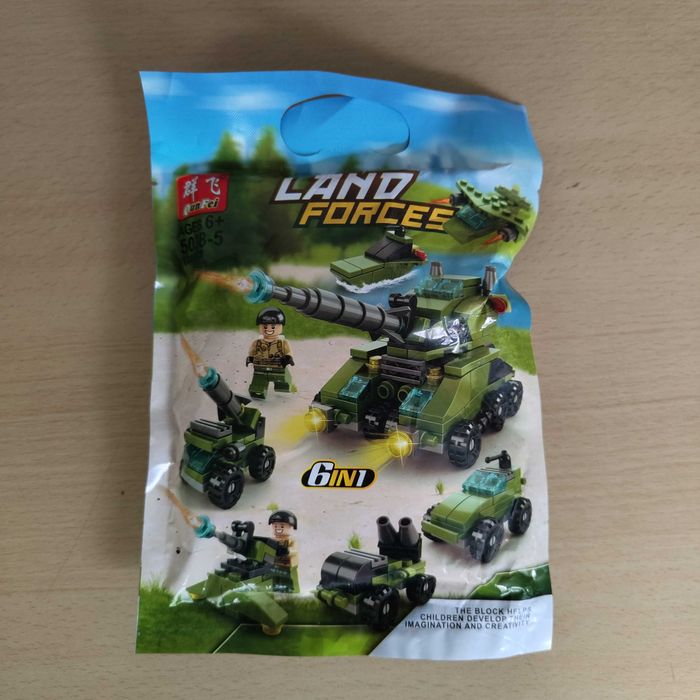 Puzzle Lego 3D Carrinhos 6 em 1