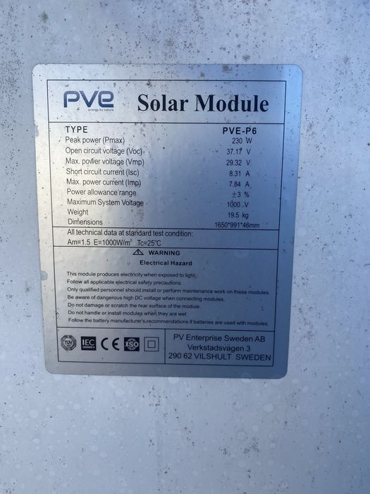 Сонячні панелі, фотомодулі, сонячні батареї