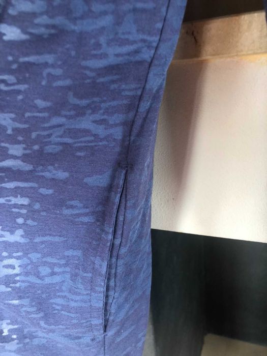 Narzutka  damska, kardigan niebieski S