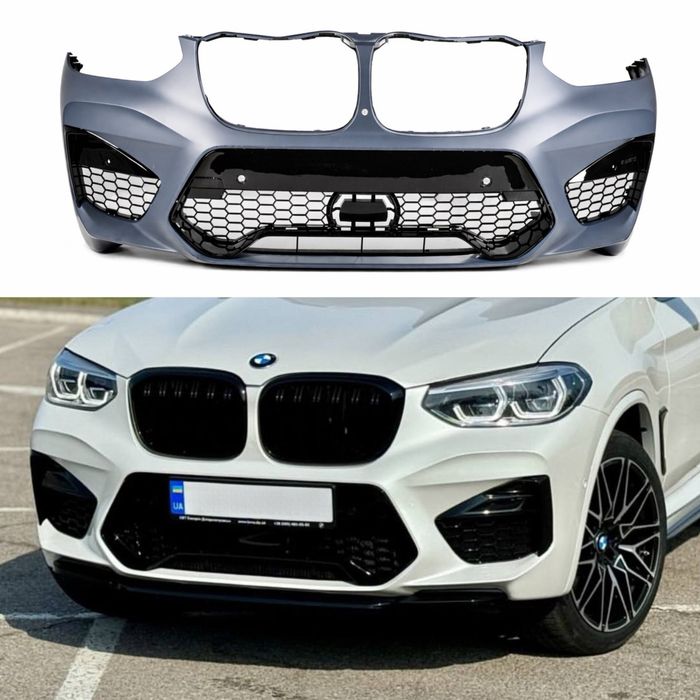 Бампер BMW X3 G01 F97/X4 G02 F98 2018-2021 передній в X3M F97 X4M F98