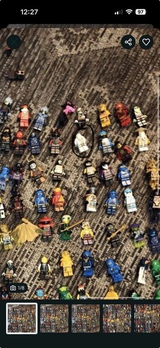 LEGO ninjago minifigurki