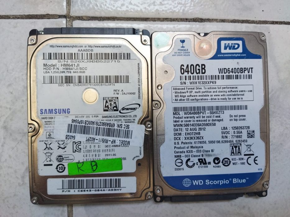Disco sata 1 tb 2.5