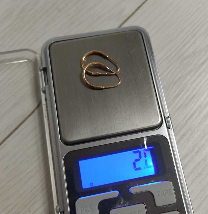 Серьги женские золотые (СССР)