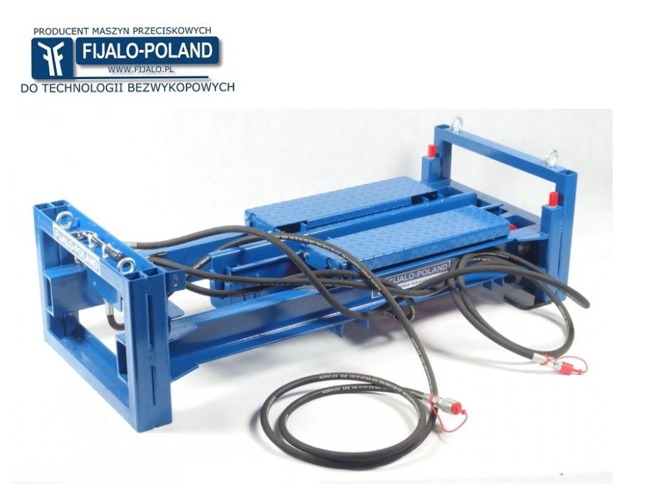 Kret przeciskowy, hydrauliczna maszyna przeciskowa, przecisk