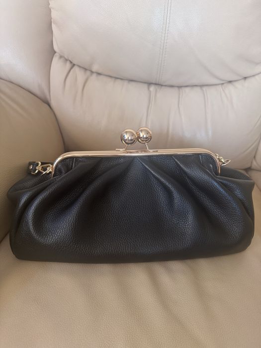 Шкіряна сумка клатч не Max Mara