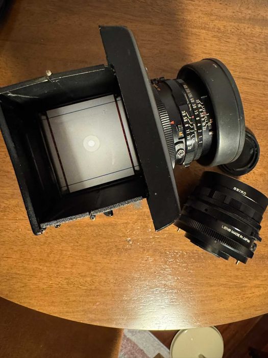 Mamiya RB67 Pro S + 2 Objetivas + Back 120 Extra