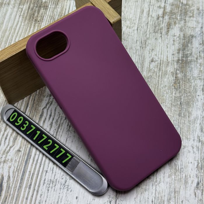 Чохол софттач Silicone Case на iPhone 17e/ 16e Мікрофибра. Чехол