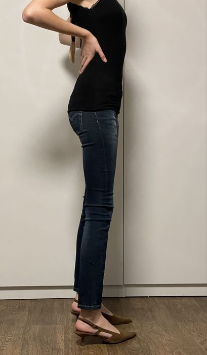 Вінтажні скіні джинси Levis