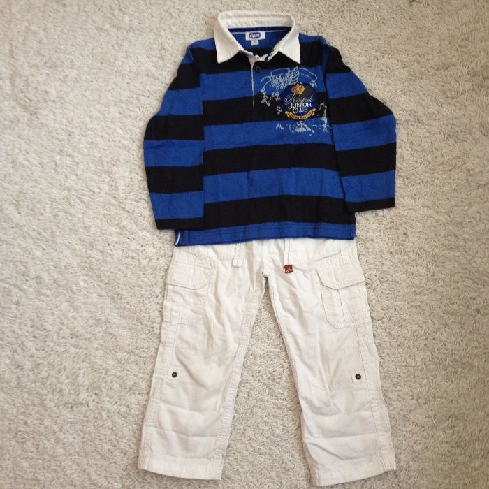 Conjunto com polo chicco