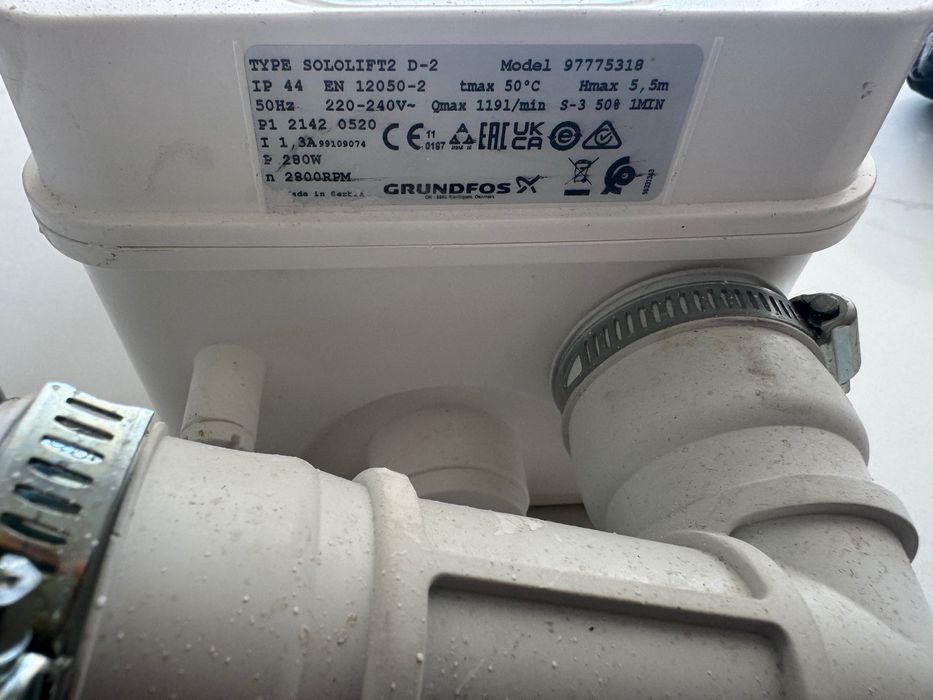 Estação Elevatória Grundfos Sololift2 D-2 – Compacta e Automática