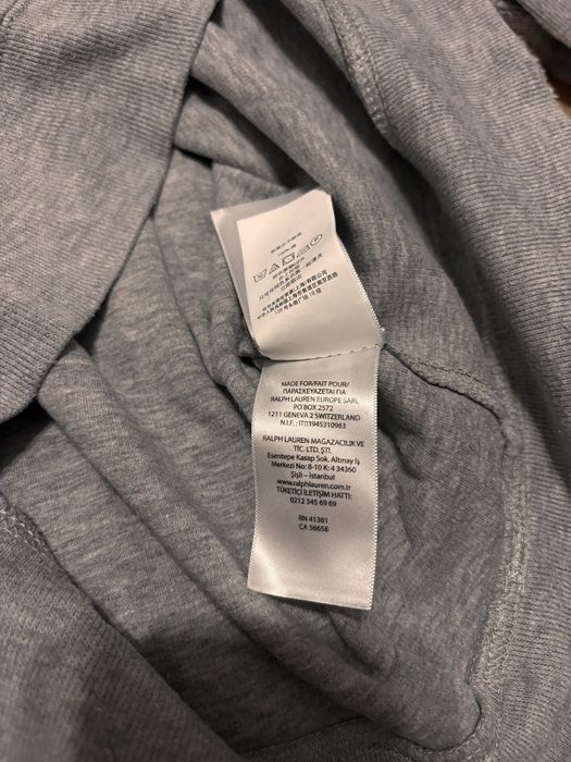 Szary sweterek golf Ralph Lauren Polo
