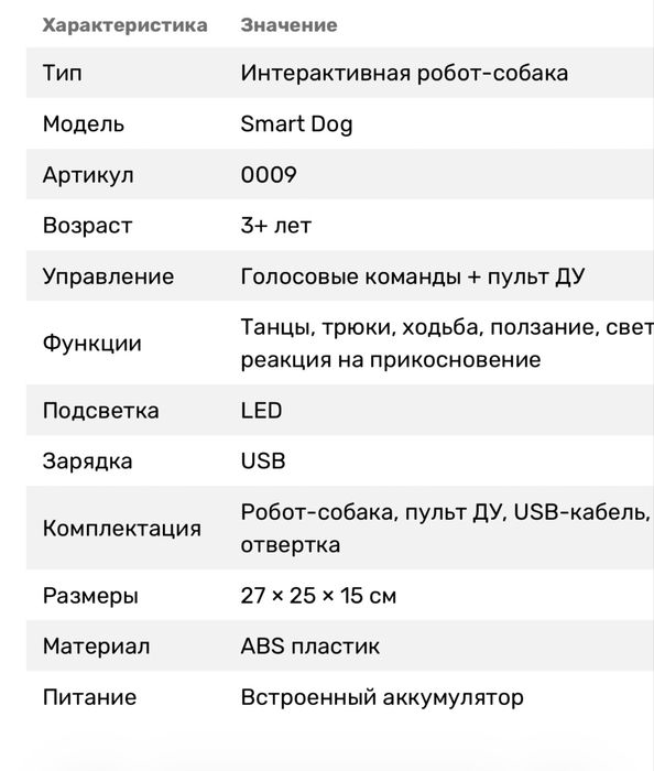 Продам собаку-робота