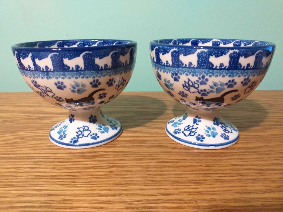 2 Pucharki 300ml GAT1 Ceramika Artystyczna Boleslawiec