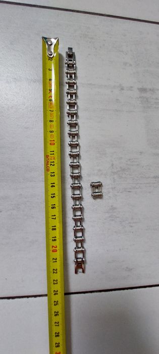 Męska bransoletka bike chain na zatrzask!