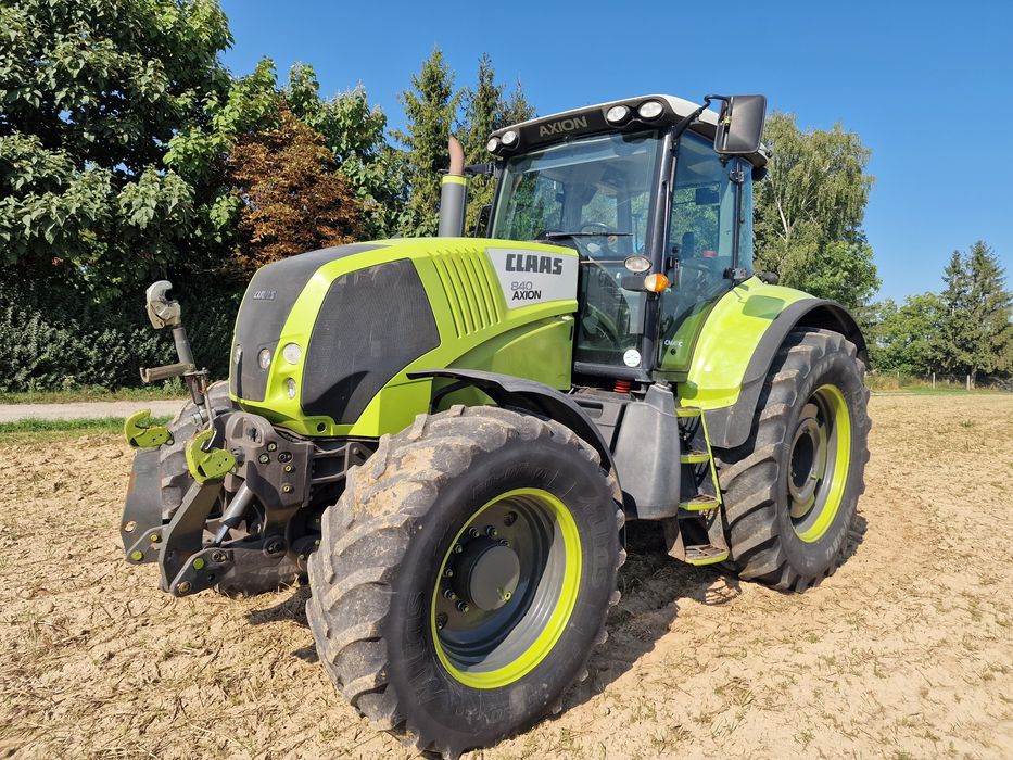 Claas Axion 840 super stan 1 Właściciel