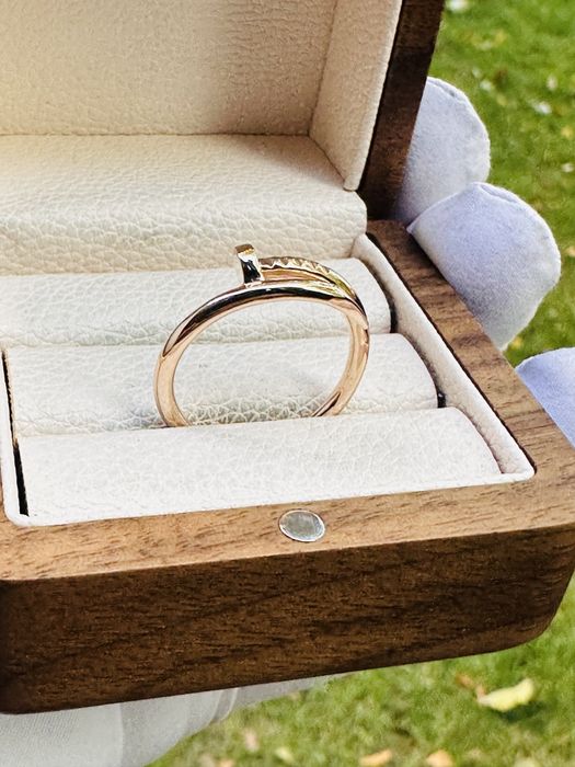 Кольцо гвоздь  cartier 585