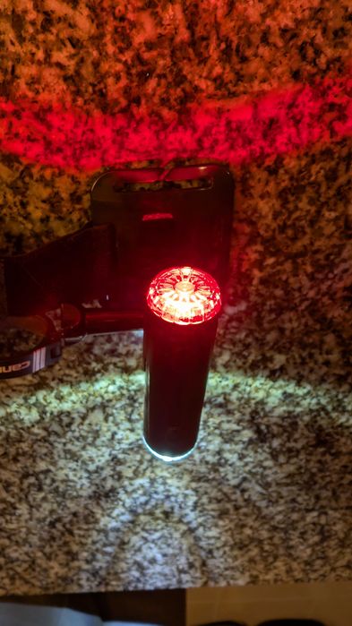 Lanterna dupla para capacete ENLEE