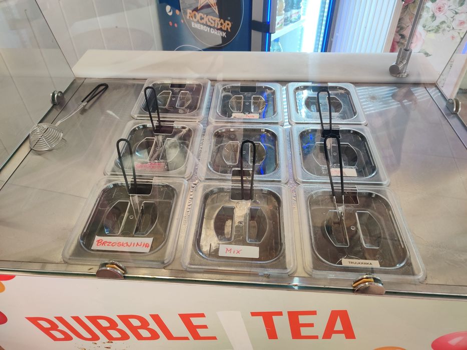 OKAZJA *Lodówka z dyspenserami kulek do Bubble Tea
