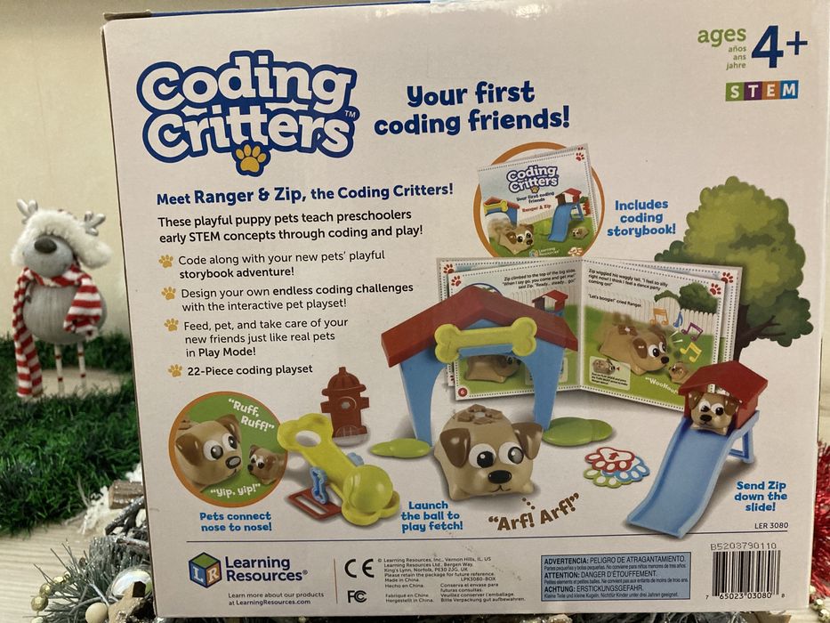 Інтерактивна іграшка Coding Critters 4-10 років