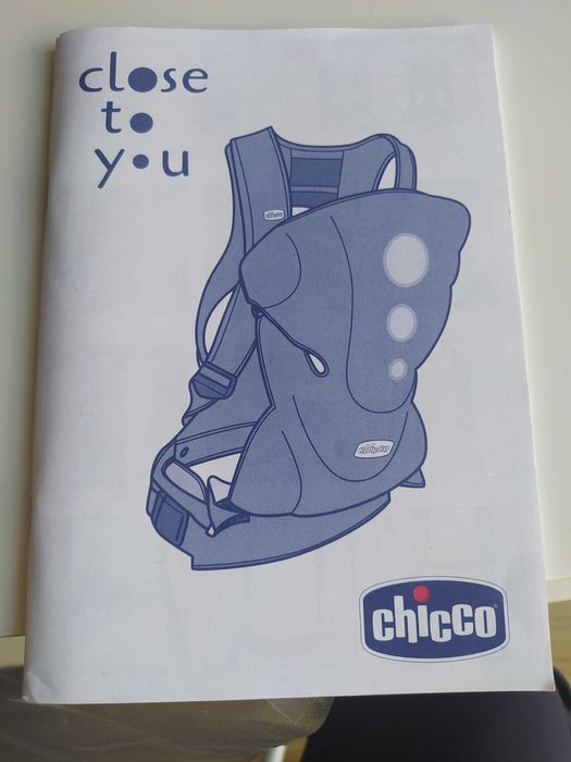 Marsupio Chicco Close to You - como novo (baixa de preço!)