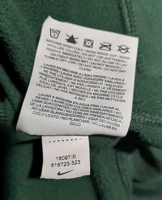 NIKE худи с капюшоном, брендовая толстовка кенгуру.