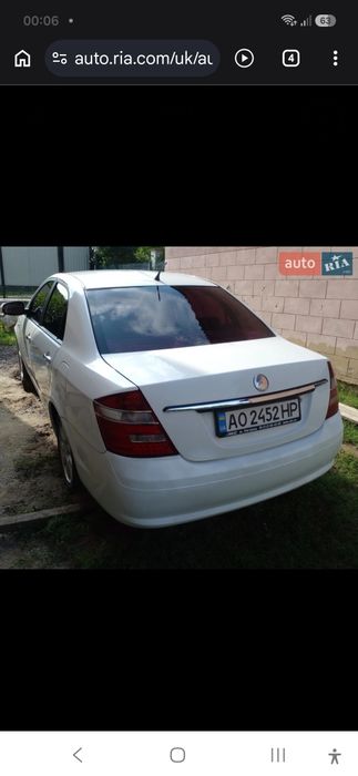 Автомобіль Geely SL