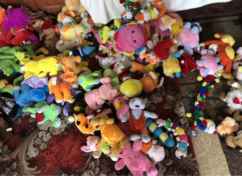 Игрушки мягкие, м’які іграшки