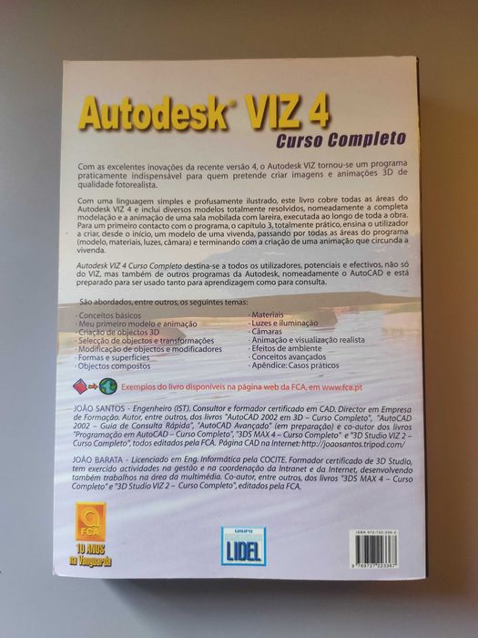 "Autodesk Viz 4 - Curso Completo" de João Santos e João Barata