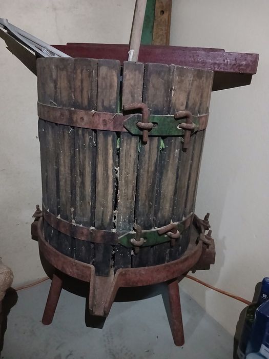 Para desocupar esmagador de uvas