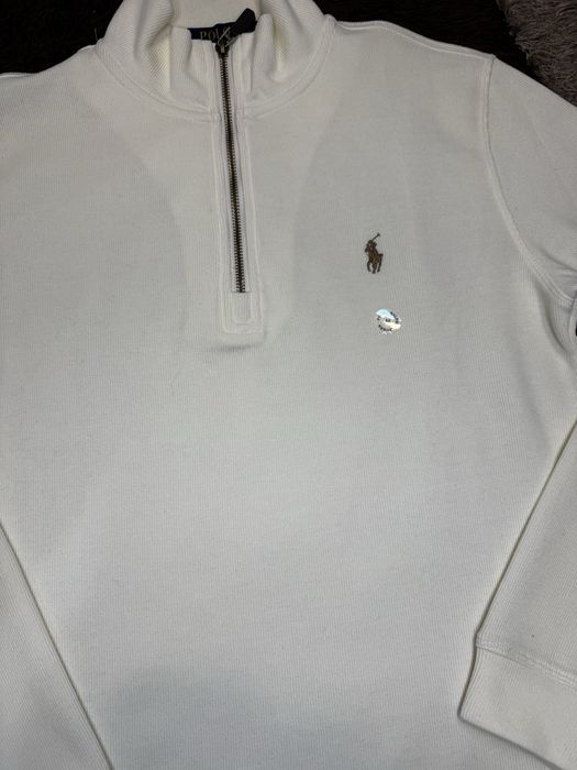 Quarter zip polo