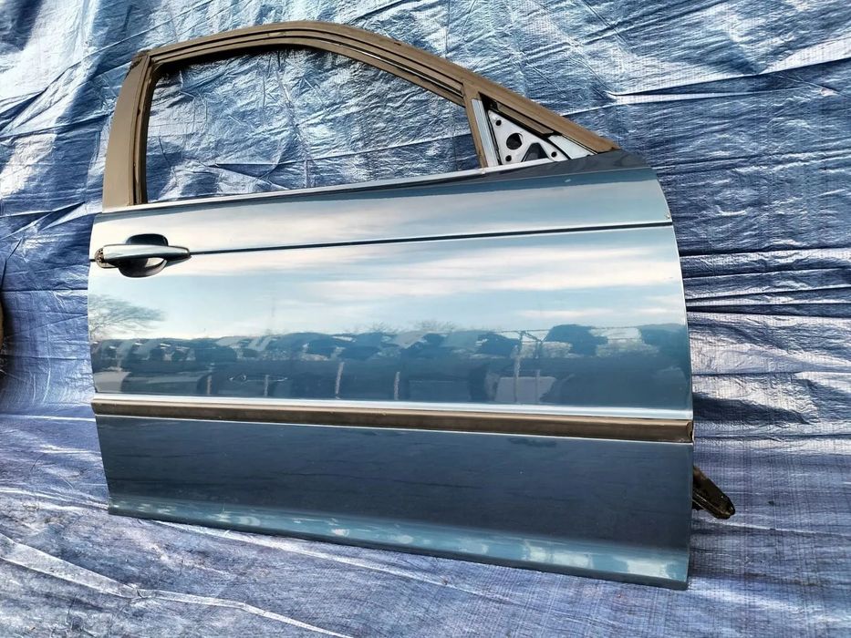 DRZWI PRAWY PRZÓD PRZEDNIE TOPASBLAU 364 ORYGINALNY LAKIER BMW E46 FL LIFT SEDAN KOMBI