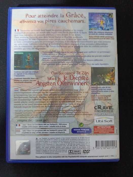 Jogo Ps2 "Evergrace"