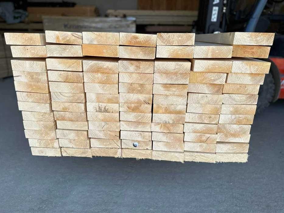 Drewno C24 kantówka strugana suszona KVH BSH 45x95x4200 lub 6000
