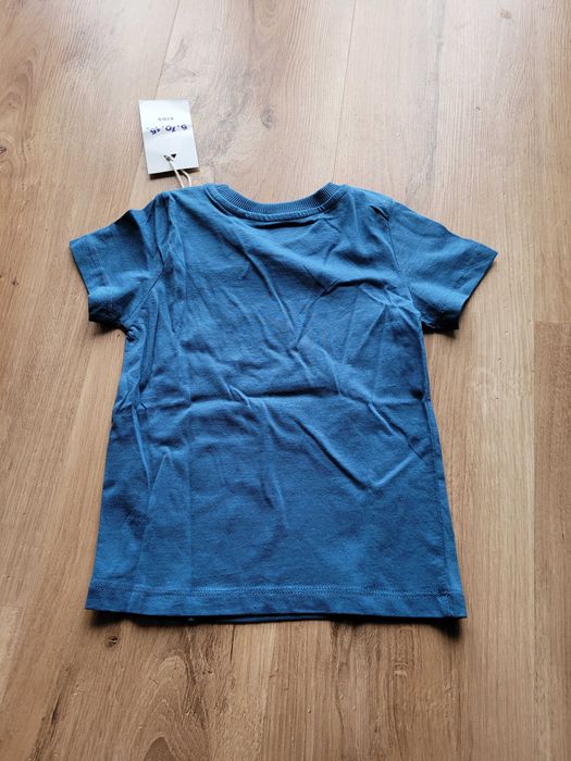 2 koszulki (nowa) 92 18-24 bawełna chłopięce 2szt lato T-shirt