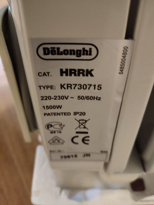 Обогрівач оливний (масляний) Delonghi.