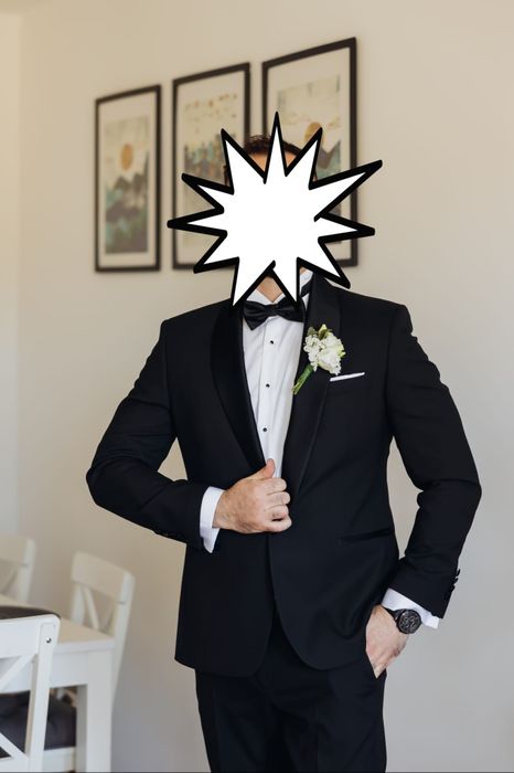 Garnitur ślubny-Smoking