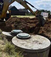 БЕТОННІ круги кільця септики із дренажем ливнівки каналізація