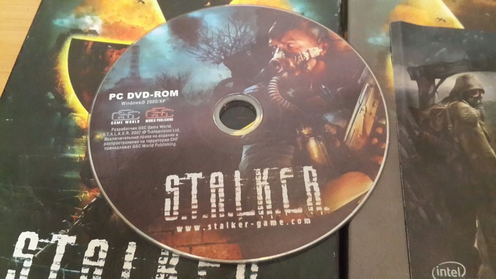 Компютерні ігри Stalker та CD диски
