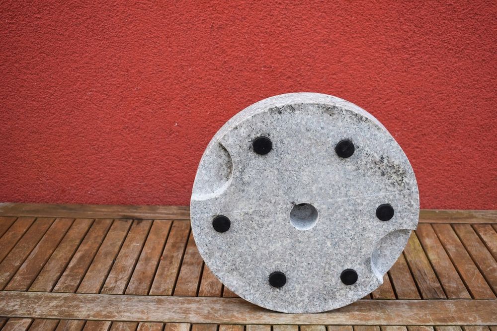 Podstawa granitowa okrągła pod parasol ogrodowy