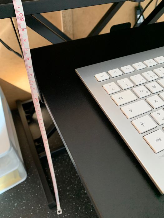 Conversor de mesa ergonómica para trabalhar com altura ajustável