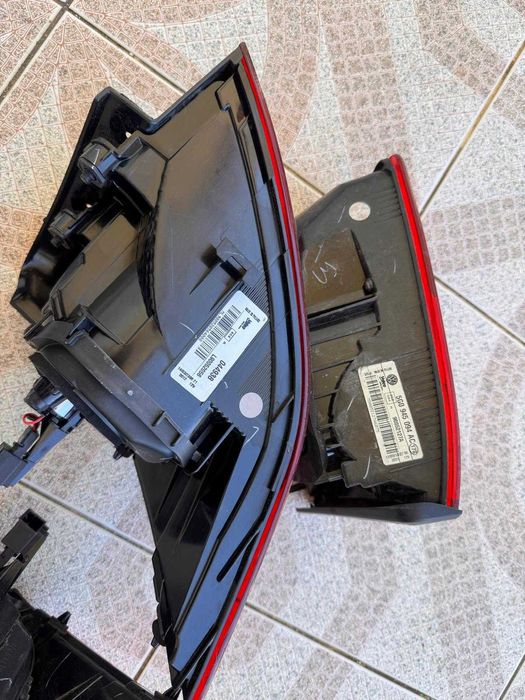 Faróis traseiros Golf 7 originais e lâmpadas Osram H7
