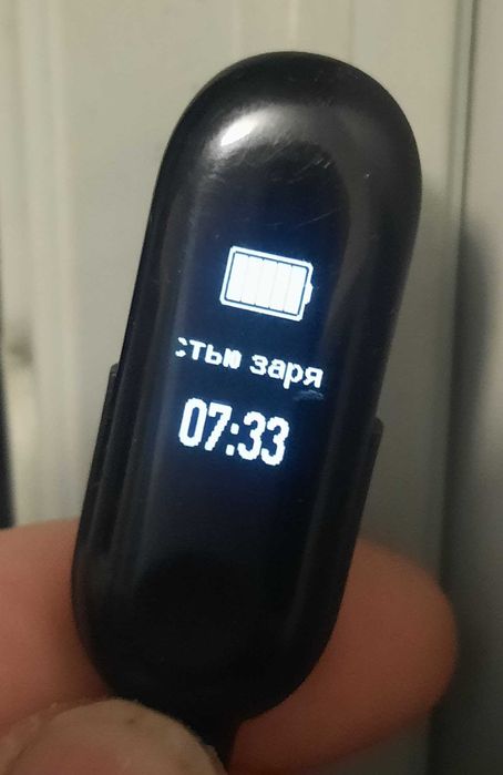 часы Xiaomi Mi Band 3 с металлическим браслетом и зарядкой