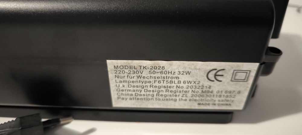 Detetor de notas falsas luz ultravioleta