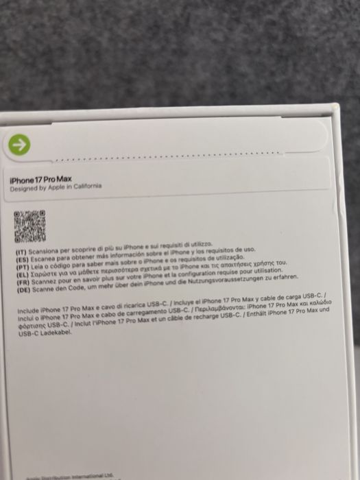 Troco/Vendo Iphone 17 Pro Max 256GB Silver Selado