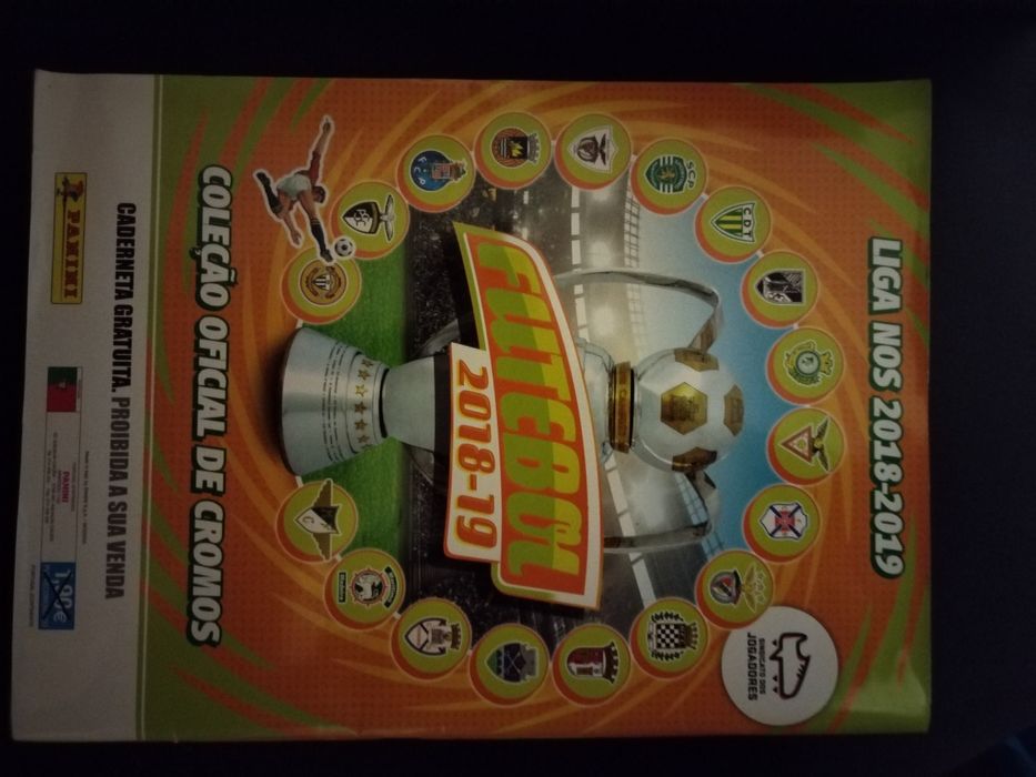 Caderneta futebol português 2018-19 panini